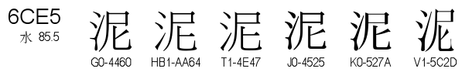 U+6CE5